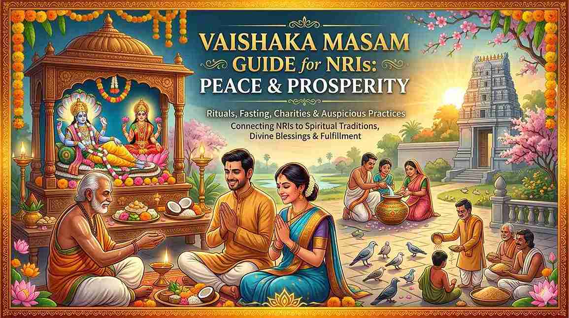 Vaishaka Masam Guide for NRIs: Peace & Prosperity