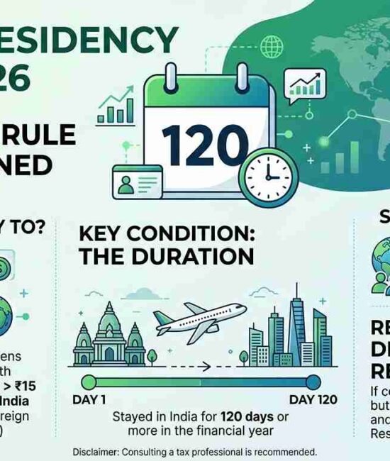 NRI Tax Residency Rules 2026: 120-Day Rule Explained