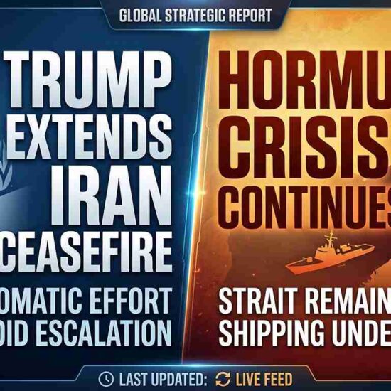 Trump Extends Iran Ceasefire, Hormuz Crisis Continues