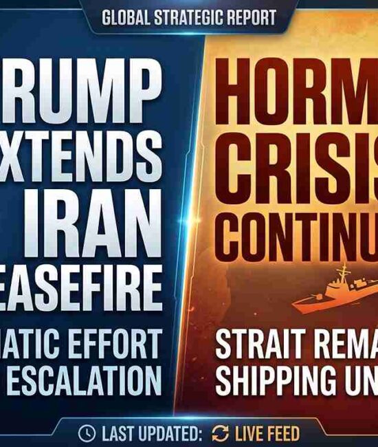 Trump Extends Iran Ceasefire, Hormuz Crisis Continues