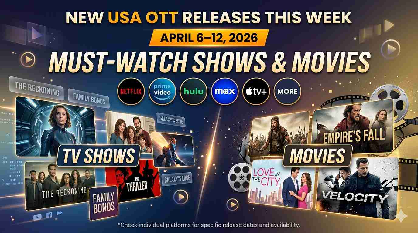 OTT Releases April 6–12, 2026 for NRIs Worldwide