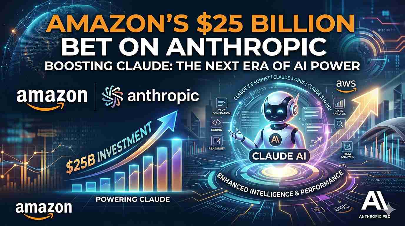 Amazon $25B Bet on Anthropic Boosts Claude