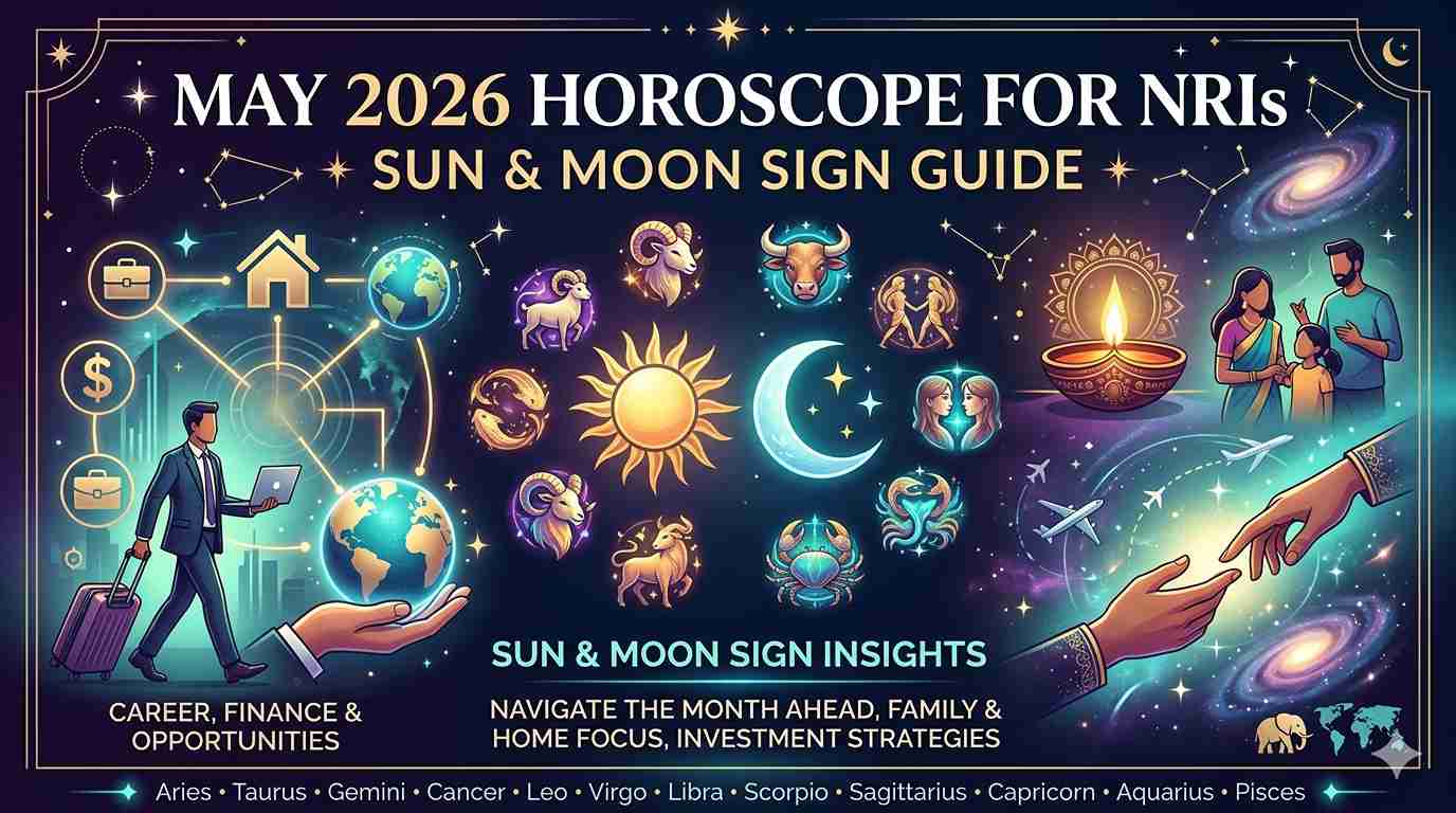 May 2026 Horoscope for NRIs: Sun & Moon Sign Guide