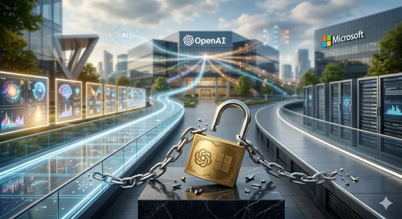 OpenAI Ends Microsoft’s Exclusive Access to Its AI Models