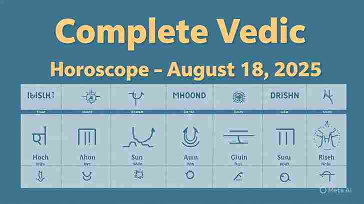 Complete Vedic Astrology Horoscope