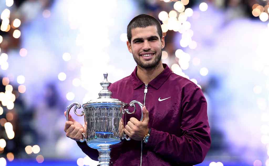 Alcaraz Crushes Sinner for Sixth Grand Slam, Reclaims No. 1