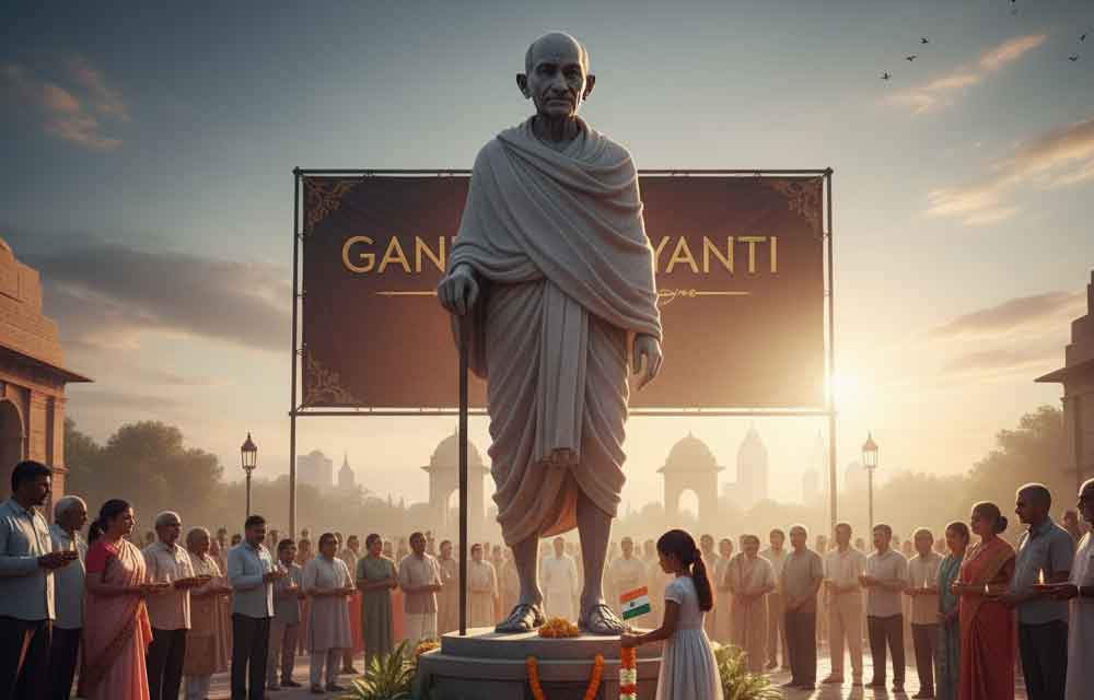 Celebrating Gandhi Jayanti in the USA