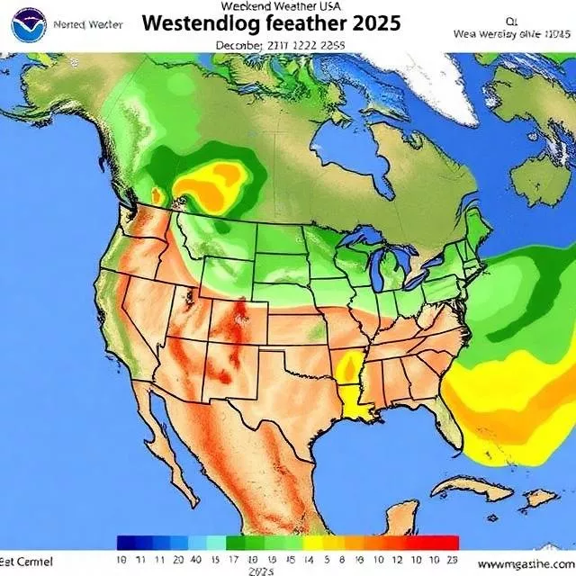 Weekend Weather USA: December 2025 Forecast Shows Warm